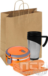 Набор: термокружка, ланч-бокс, полотенце 27.5.3.01