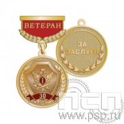 245.0.64. Медаль Ветеран "30 лет Служба безопасности ФСИН России"