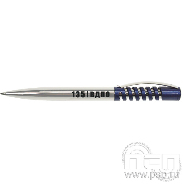 2431к. Ручка шариковая New Spring Chrome "135 лет Всероссийскому добровольному пожарному обществу"