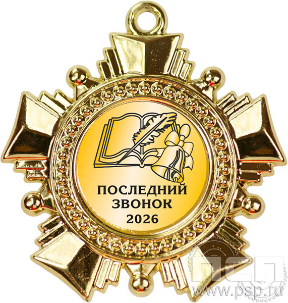 М-50-05 З Медаль с круглой  вставкой