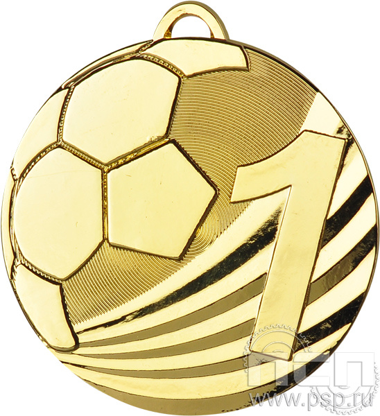 Медаль Футбол MD2450/G (50) G-2мм
