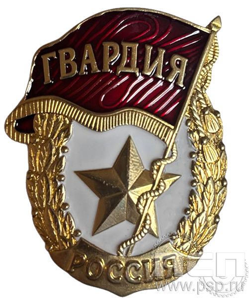Нагрудный знак «Советская гвардия» Россия 2039.0к