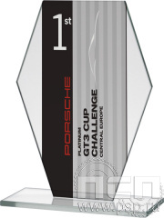 Награда хрустальная GS608-20 20см (6мм)