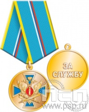 245.0.1(e). Медаль "105 лет Финансово-экономическая служба ФСИН"