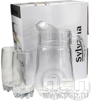 Набор офисный кувшин и стаканы 6 шт 601304 4.12.1