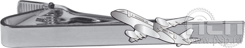 6.3.2(968). Заколка для галстука "Самолет"