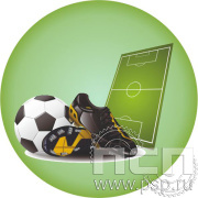 Жетон цветной Футбол Д-50 D2-M1