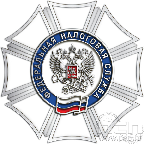 06.25. Нагрудный знак "Федеральная налоговая служба"