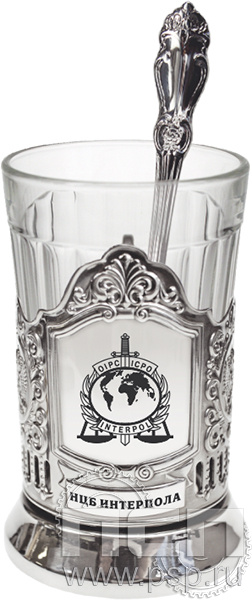 4.2.1.15. Набор подарочный Герб РФ "35 лет НЦБ Интерпола МВД России"