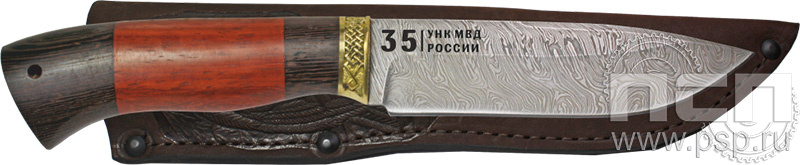 3.1.58. Нож Беркут (Эльбрус) "ГУНК МВД России 35 лет"