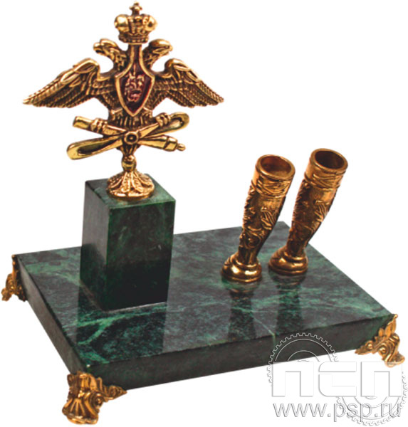 7.4.39. Письменный прибор Орел ВВС "110 лет Инженерно-авиационная и Штурманская службы ВВС"