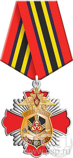 149.48.1. Нагрудный знак "105 лет РХБЗ"