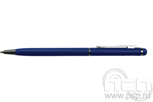 Ручка шариковая Slim Metal синяя 2535с