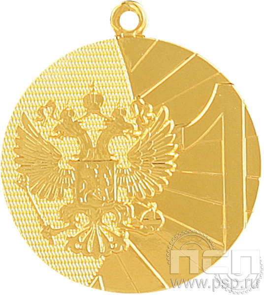 Медаль 1 место MMC8040/G 40 G - 2мм