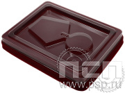 Футляр флокированный 100х130 ложемент в крышке 13.4.25