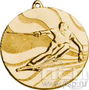 Медаль Лыжи горные MMC4950/G (50) G-2.5мм