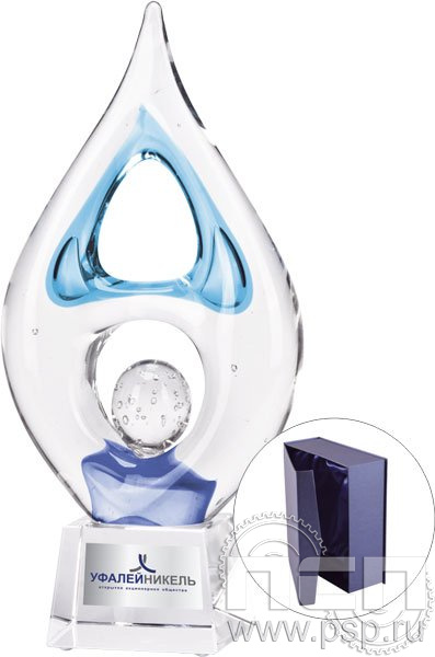 GS116C-26. Награда хрустальная с нанесением