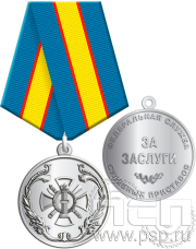 Медаль «За заслуги» ФССП17