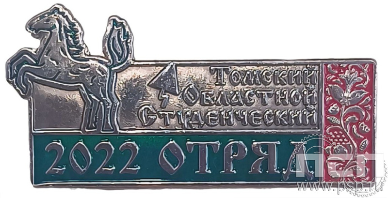 Значок «Тюменский Областной Студенческий Отряд 2022» 1926.0к