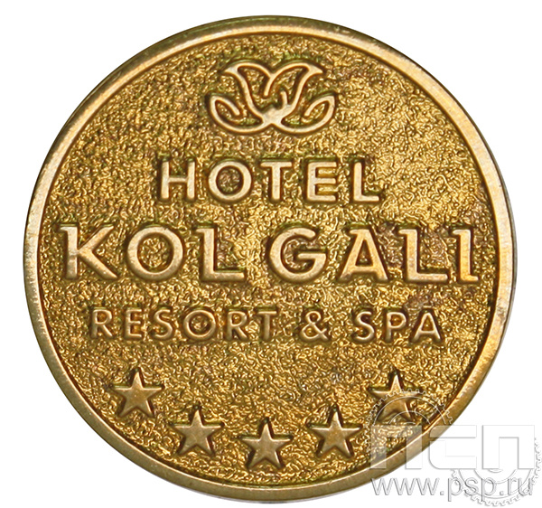Значок «Отель Kolgali» 003.0к