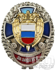 Нагрудный знак «За заслуги» ФСО8