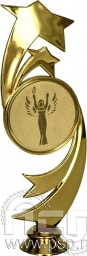 Фигурка пластиковая Звезды 17см(50) F684/G