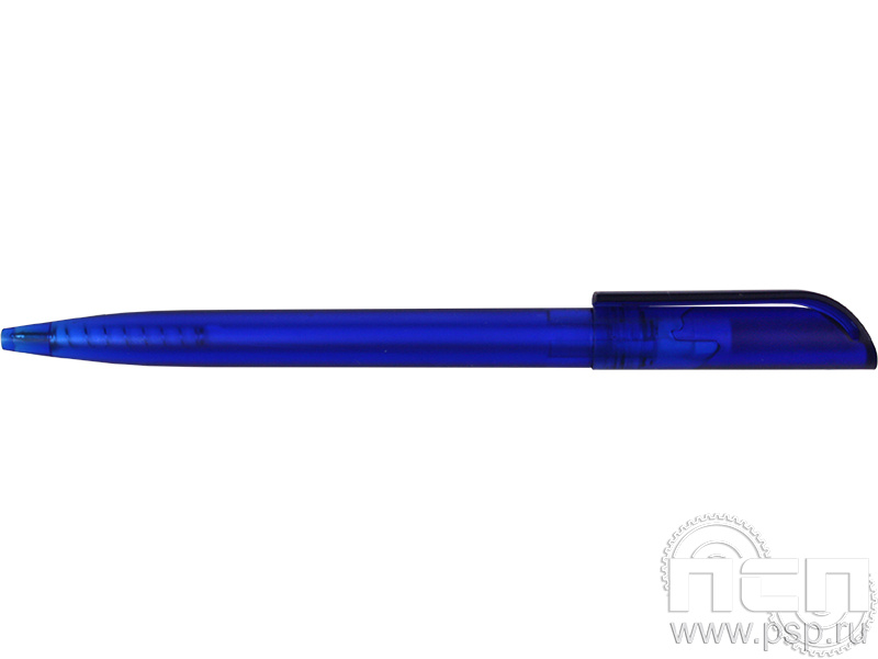 Ручка шариковая SLP синяя 027с