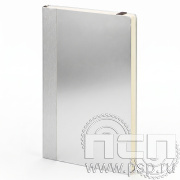 Книга для записей Компаньон А5 алюминий 55220