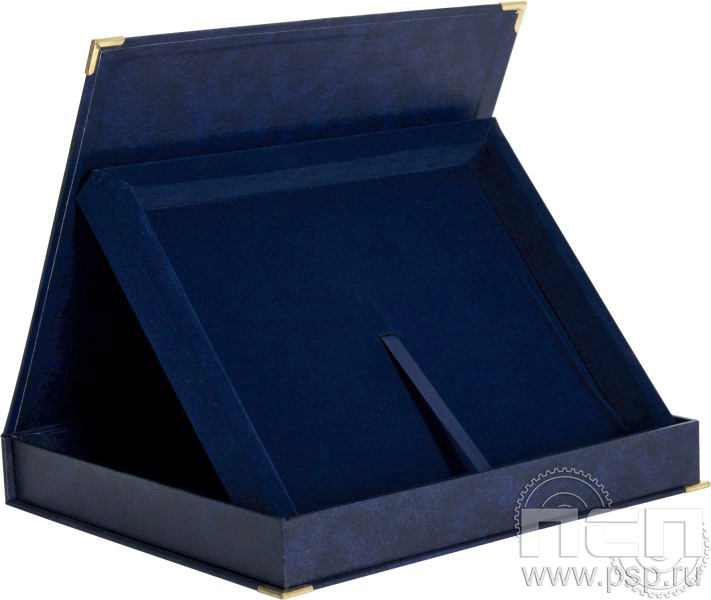 Футляр для деревянных дипломов вн.255х200х25mm  BTY1810/BL