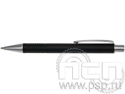 Ручка шариковая Leston серебро-черный 2530/35