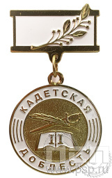 Медаль «Кадетская доблесть II степень Казачья слава» 245.0.8к