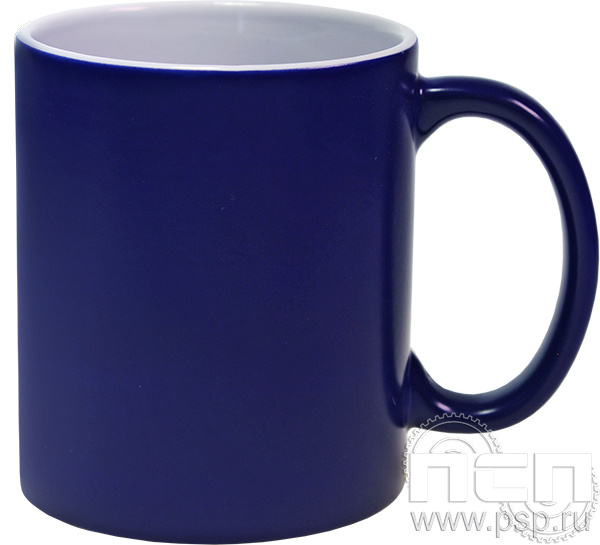 Кружка под сублимацию хамелеон синяя глянцевая 4.1.26