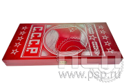 Нарды малые малиновые(400*200*40) «С.С.С.Р» 27.4.27