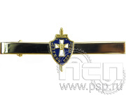 Заколка для галстука желтая со значком 6.3.1.423