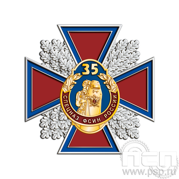 5.2К(b) Нагрудный знак "ФСИН"
