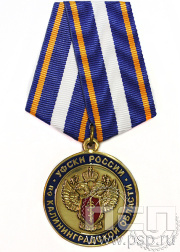 Медаль За отличие в службе «УФСКН России по Калининградской области» 245.0.1к