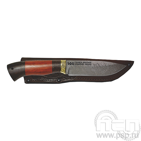 3.1.58 Нож "Беркут" (дамаск) Служба Внешней Разведки