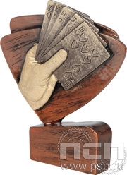 Фигурка литая Карты 12см RFEL5025/B/BR