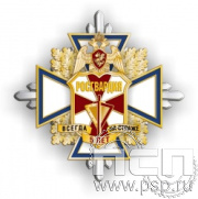 01.213. Нагрудный знак "5 лет Росгвардия"