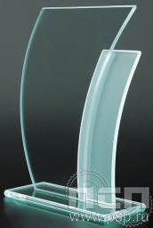 Награда стеклянная (сувенир) 210*155 (6) M43B