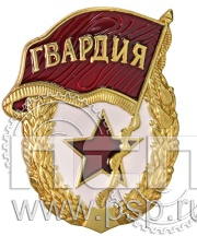 2039.0к. Нагрудный знак "Советская гвардия"