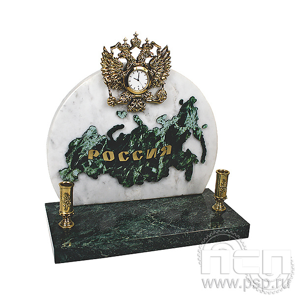 7.5.111 Часы "Россия" с п/п 250x125x250 Служба Внешней Разведки
