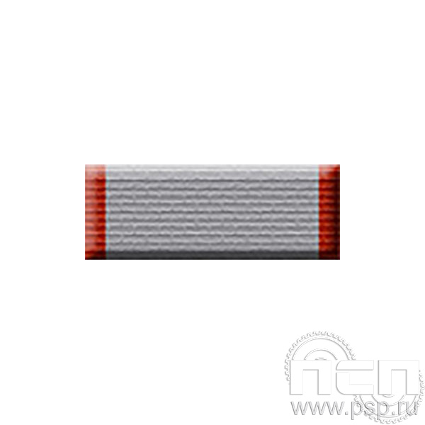 6.6.1. Планка орденская к медали "15 лет Управление по обеспечению безопасности лиц, подлежащих государственной защите"