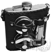 Фляжка походная 0,5 л арт.502 (набор) 4.3.18