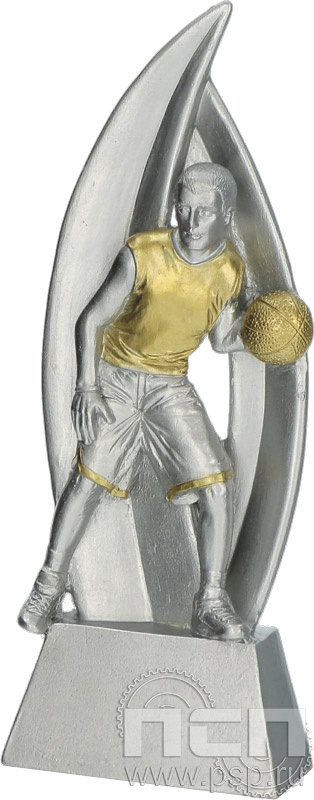 Фигурка литая Баскетбол RP6002/S/G 18см