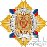 5.3(a). Нагрудный знак Нагрудный знак "85 лет Мобилизационные подразделения МВД России"