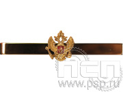 Заколка для галстука желтая со значком 6.3.1(орел ФСБ)к