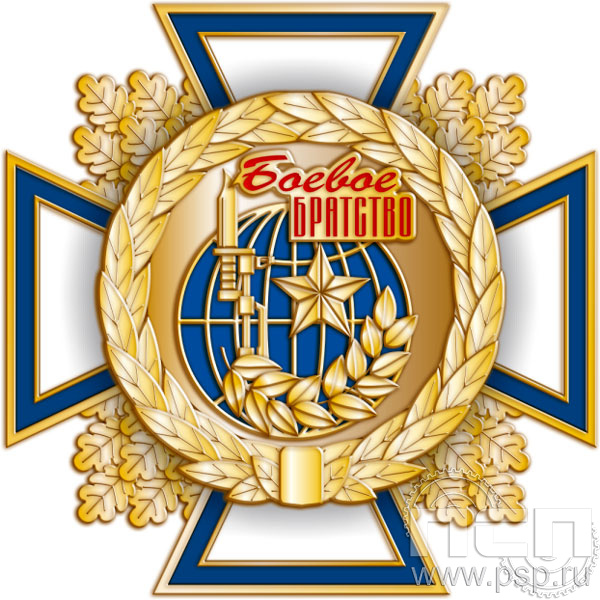 77.61. Нагрудный знак "25 лет Боевое братство"