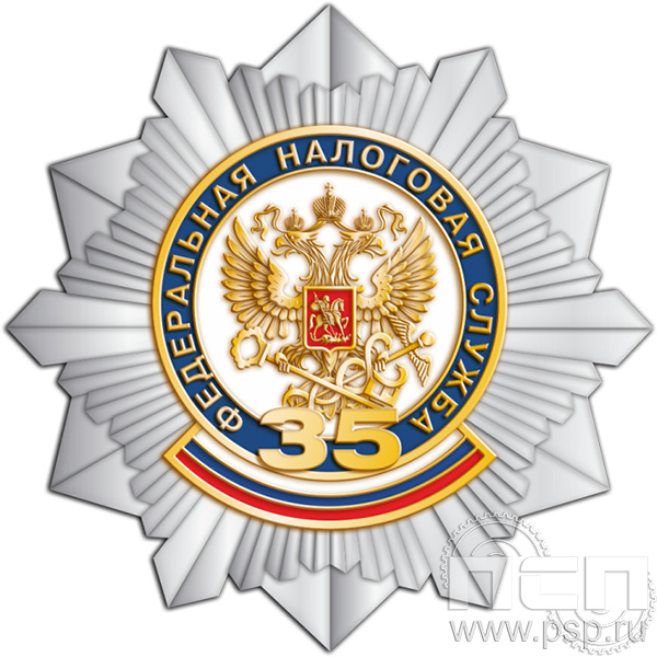 5.2(а). Нагрудный знак "Федеральная налоговая служба"