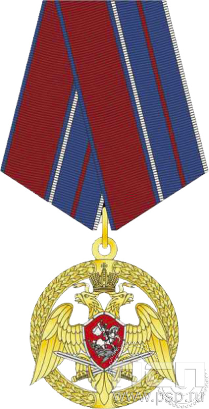 Медаль «За проявленную доблесть» I степени РГ3